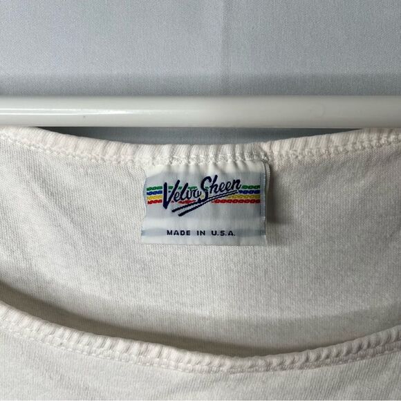 Vintage Velva SheenCal Berkeley Muscle Shirt Made In USA On Size Fits All - Picture 6 of 8